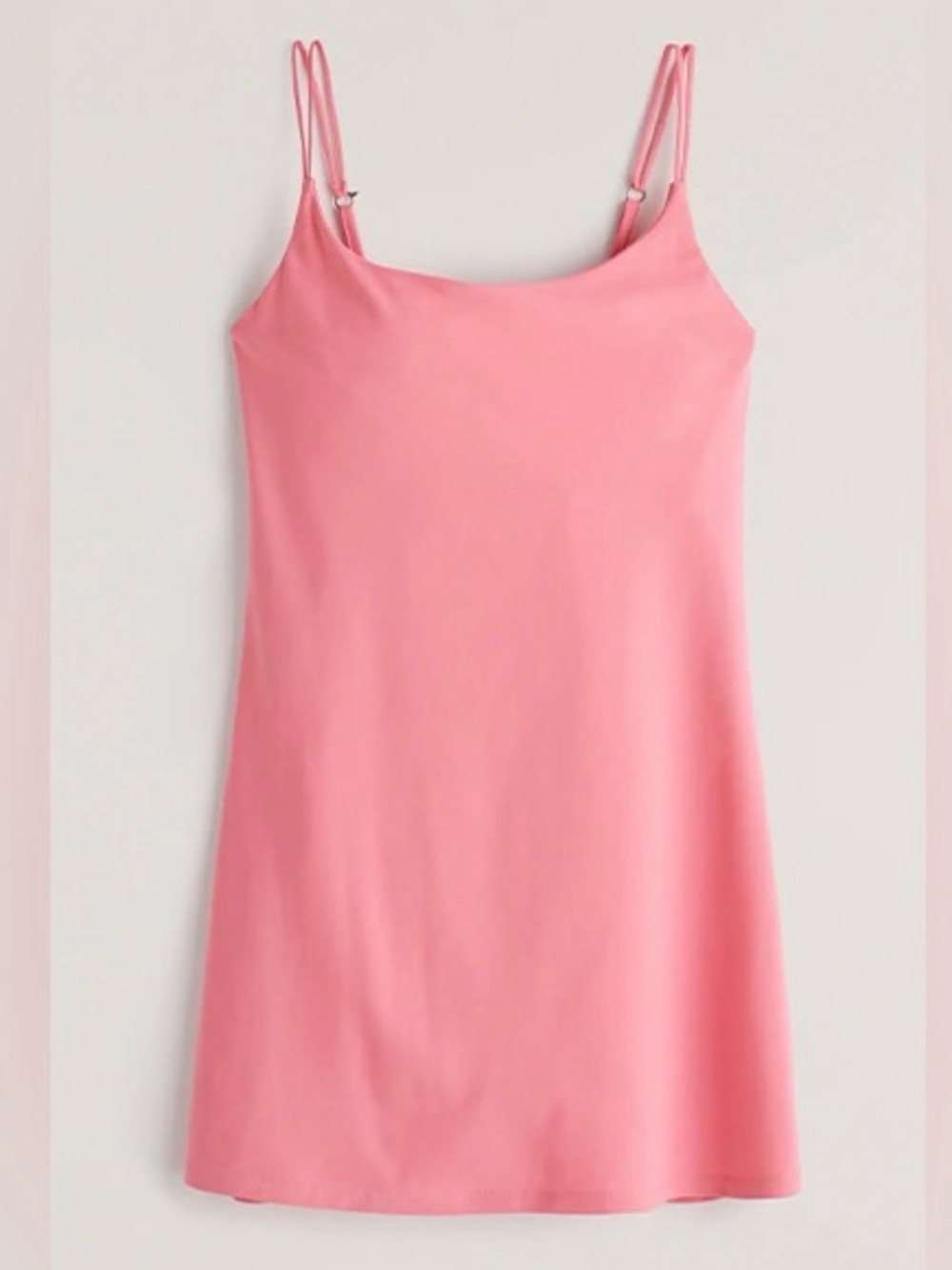 Abercrombie & Fitch Pink Slip Chemise with Double Straps